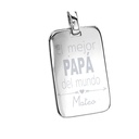 PLACA RETRO S SILVER