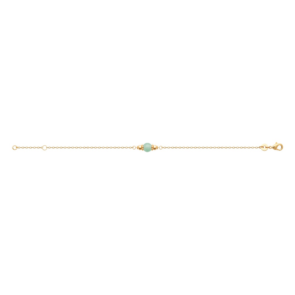 Pulsera Altea aventurina golden