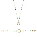 Gargantilla chloe zoisite golden