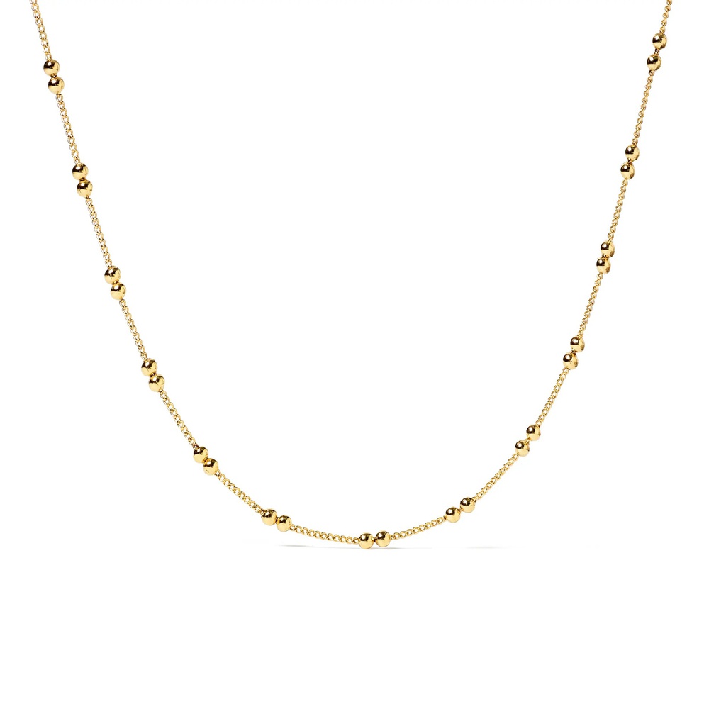 CADENA 2 BOLITAS GOLDEN