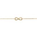 [910492129318ch] Pulsera INFINITY golden