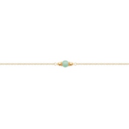 [1497400218ch] PULSERA ALTEA AVENTURINA GOLDEN