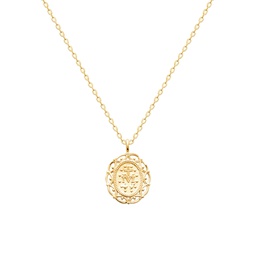 [132775900ch.44] COLLAR MILAGROSA GOLDEN